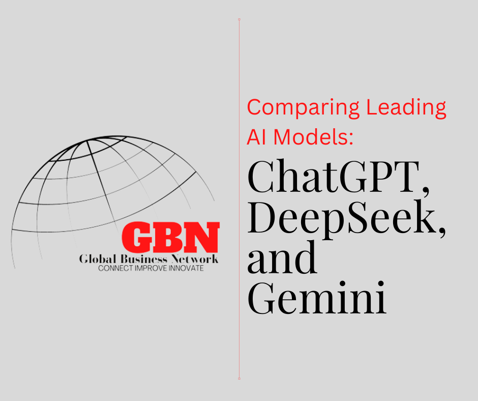 Comparing Leading AI Models: ChatGPT, DeepSeek, and Gemini